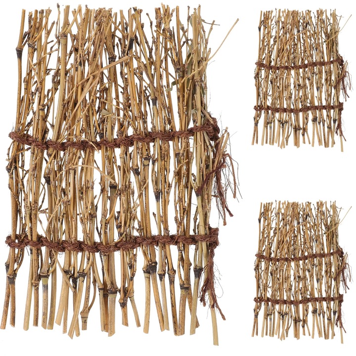 Platou bambus YANYXR, decor japonez, 17.5x11x1cm, natural