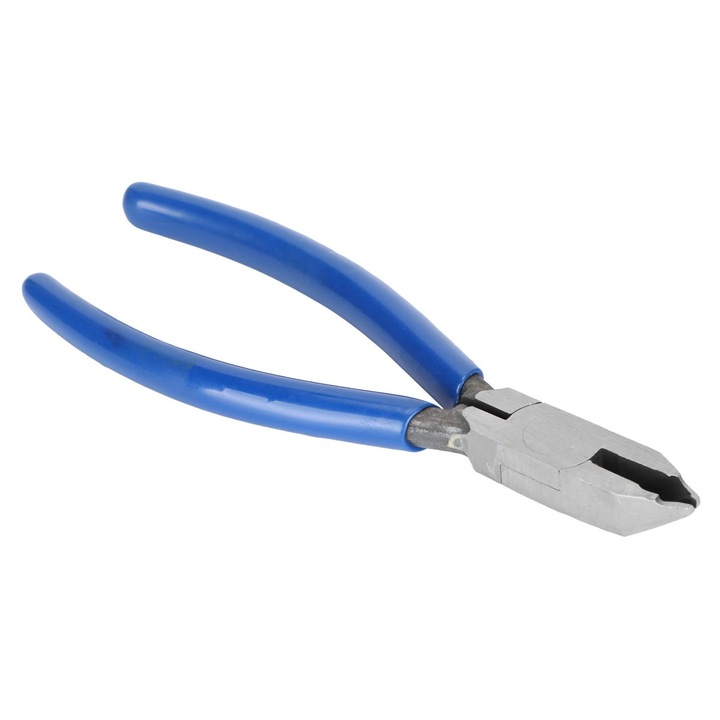 E típusú körömvágó csipesz, króm-vanádium acél, csúszásmentes nyél, 15cm