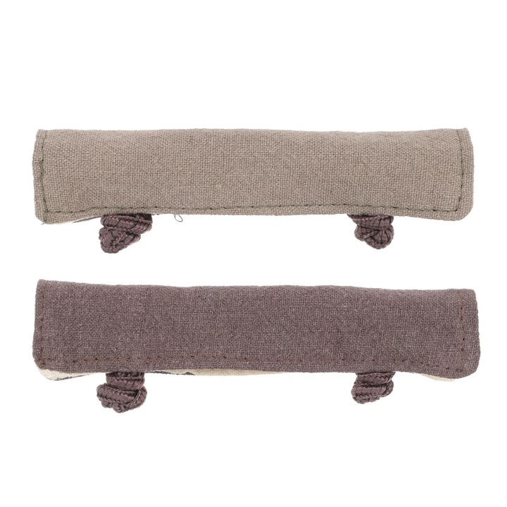 YANYXR BCS2917608 teáskanna fogantyúvédő huzat, hőálló textil égésgátló, barna, 2 db-os szett, 10,5 x 5,5 x 1,5 cm
