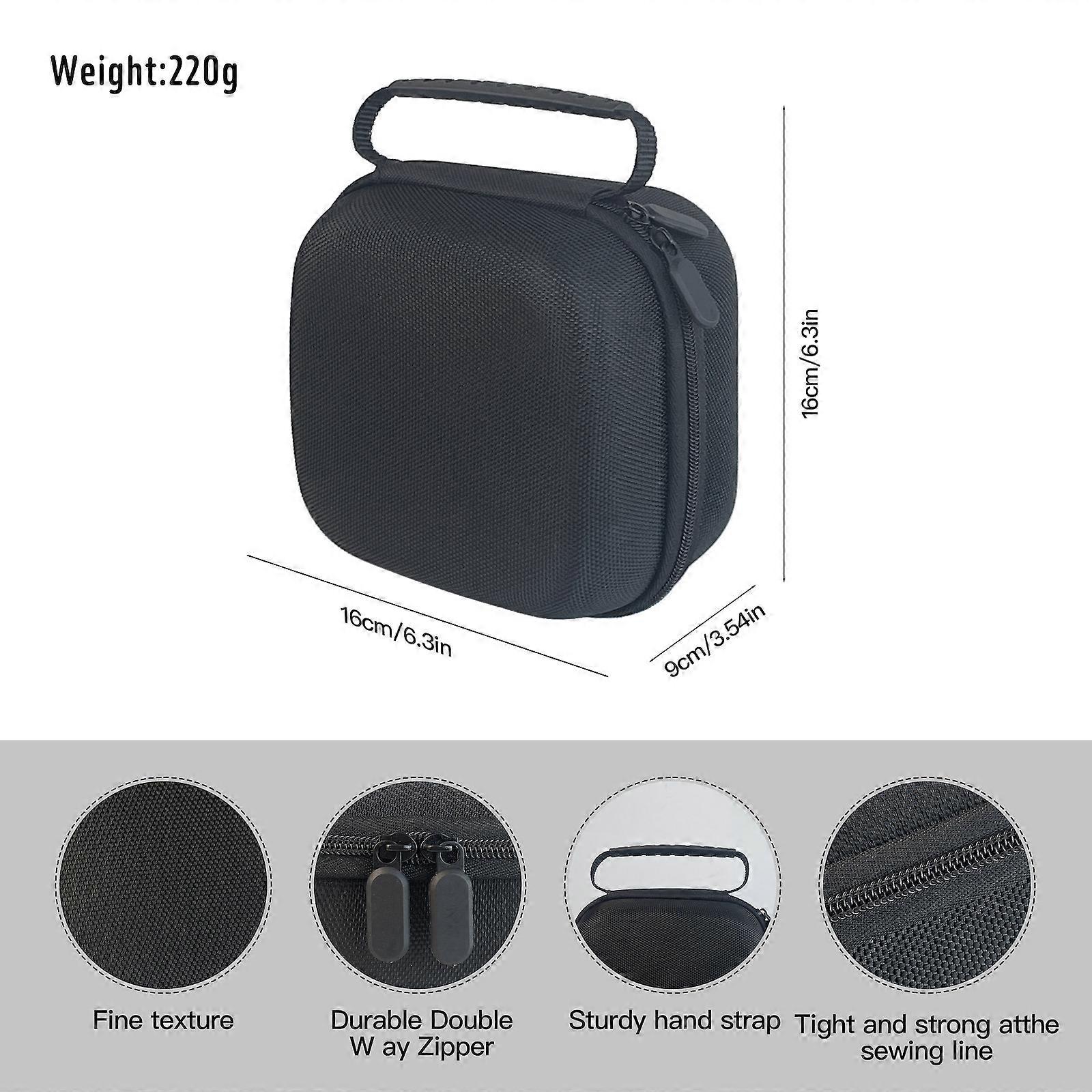 Geanta de transportat laptopul, neagra, 16x16x9cm