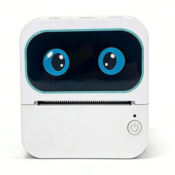 Преносим термопринтер AI, Bluetooth свързаност, бял, USB WiFi