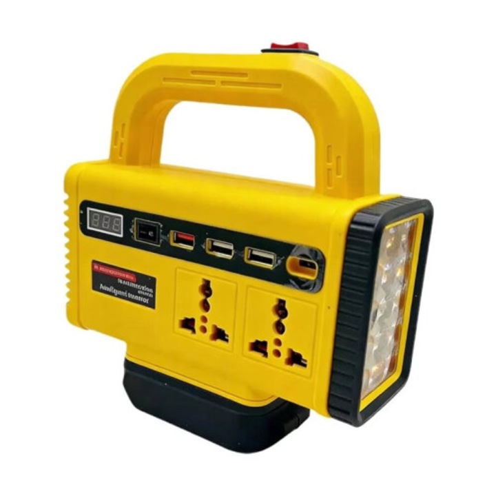 Hordozható inverter 150W multifunkcionális 20V AC 180-220V-ra, LED, kompakt
