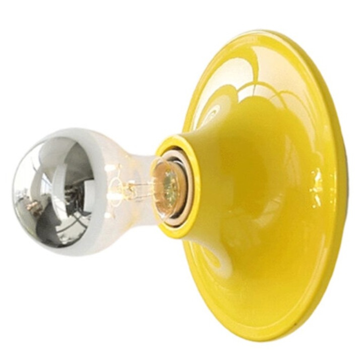 Aplica de perete LED Nordic, decorativa, alb, 30x15cm
