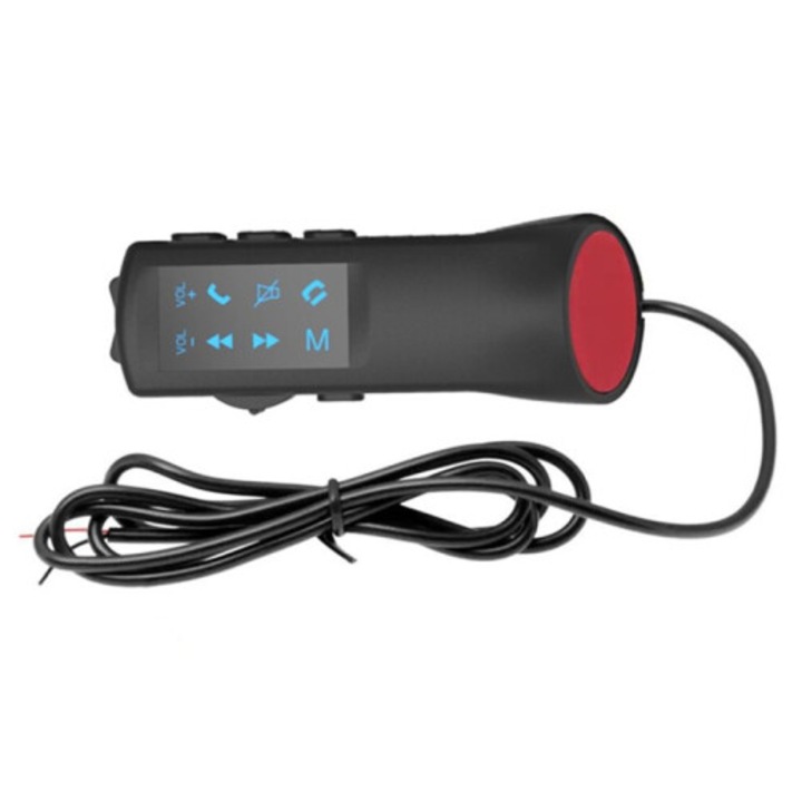 Telecomanda universala multifunctionala 8 taste pentru radio auto Android, control volan, negru
