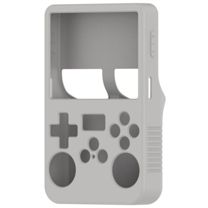 Szilikon tok R36 gaming konzolhoz, védelem, fekete