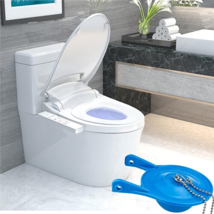 2 db gumi WC szelep készlet 3 hüvelykes, OEM, tömítés, lánc, univerzális