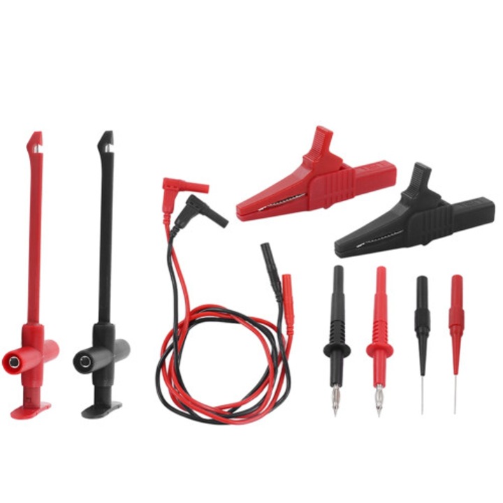 Set cabluri testare multimetru cleme versatile rezistente flexibile 19A
