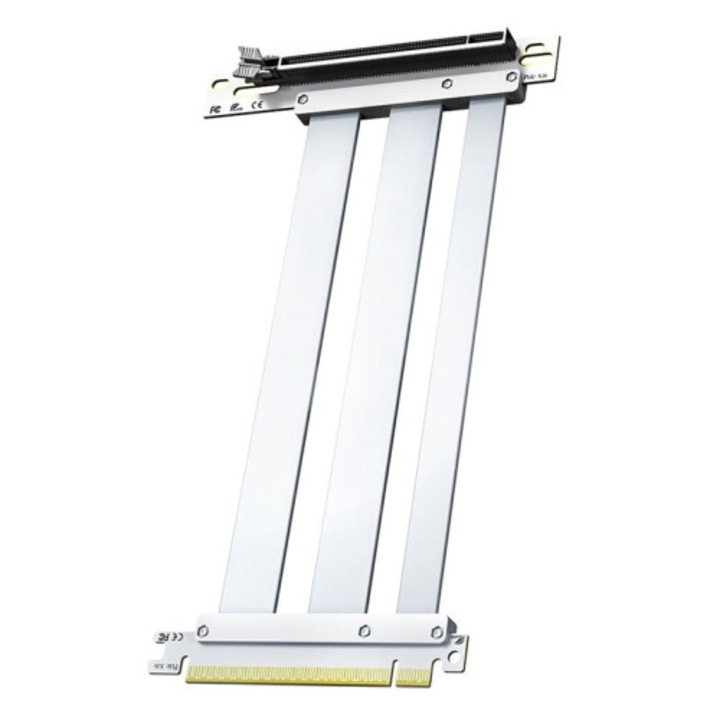 Cablu extensie PCIe 5.0 X16, ъгъл 90 градуса, 20см