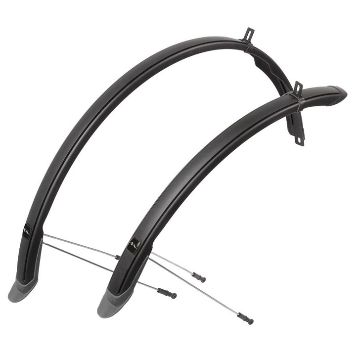 Set aparatori noroi flexibile, M-Wave, 28"/45 mm, "MUD MAX II F+R"