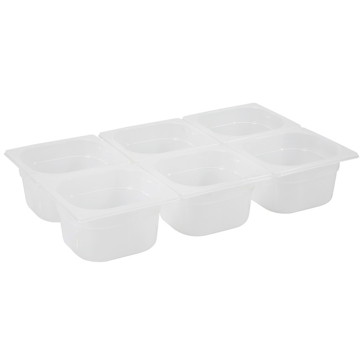Съд Hendi Gastronorm GN 1/6 200 мм 3,4 л тава - полипропилен