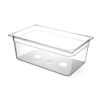 Tava Gastronorm 1/6, 176x162x(H)150 mm, 2.4 lt, cu marcaj HACCP, polipropilena, Hendi Tava Gastronorm 1/6, 176x162x(H)150 mm, 2.4 lt, cu marcaj HACCP, polipropilena, Hendi