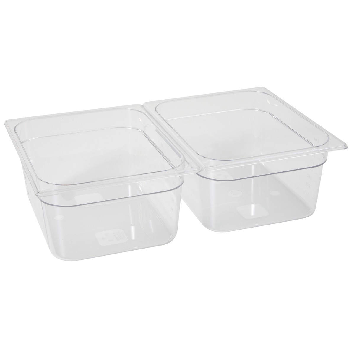 Tava Hendi Gastronorm GN 1/2 65 mm 4 lt - policarbonat transparent