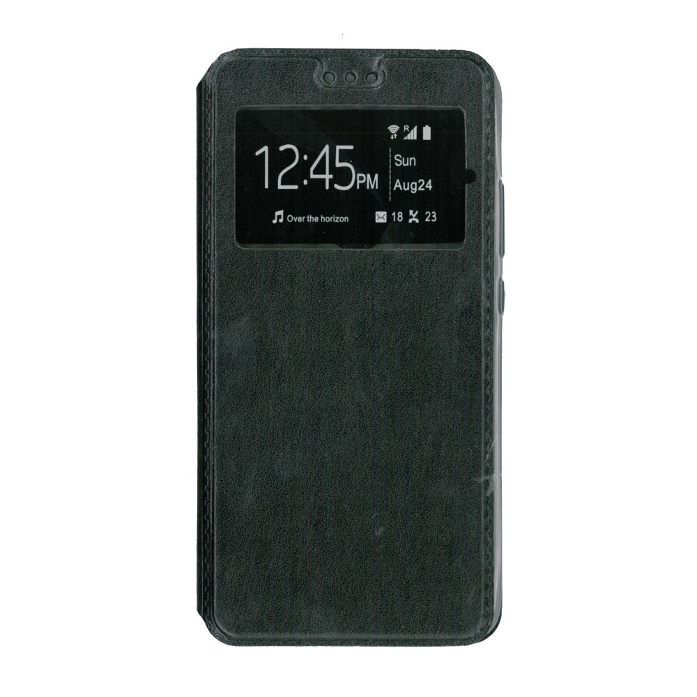 Husa flip s-view pentru Huawei Mate Pro, negru