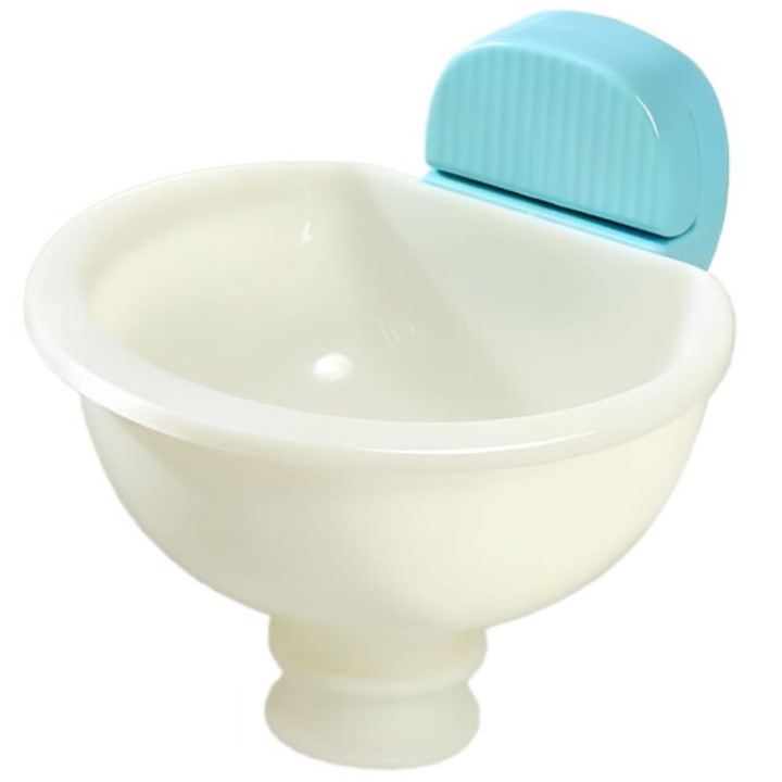 Aparat manual umplut carnati, design antiderapant, compact, alb