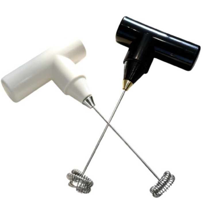 Vezeték nélküli kézi elektromos mixer, 2 részes, levehető akkumulátor, fehér, kompakt