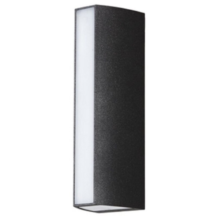 Aplica de perete LED impermeabil aluminiu alb rece 60x10cm