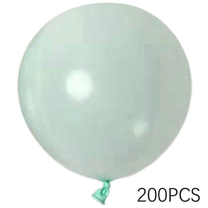Latex lufi 5 hüvelykes, 200 db-os szett, többszínű, mini