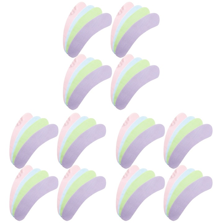 Set 24 huse scaun toaleta, diverse culori, 37x8.5x2cm, lavabile, confortabile