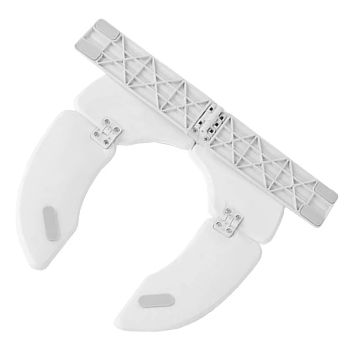 Perna scaun WC copii, alb, 19x17x2cm, plastic