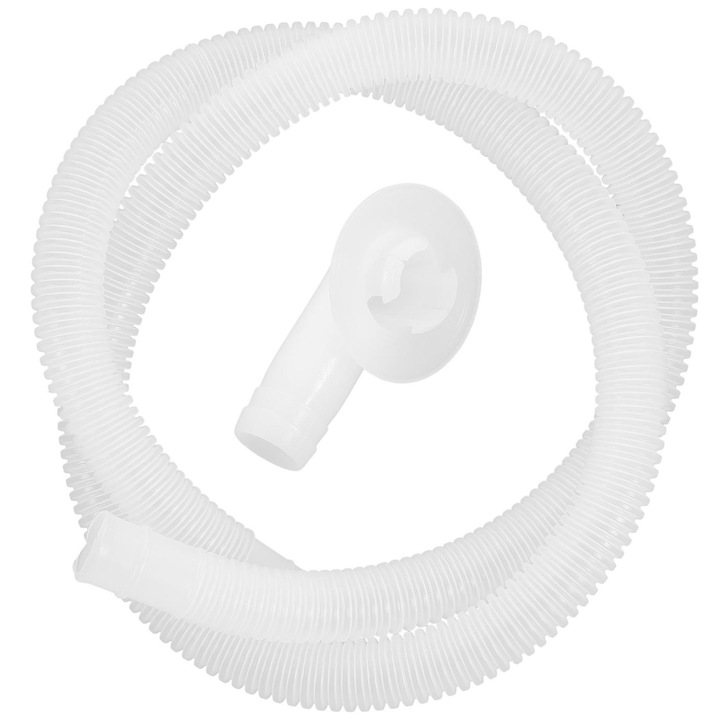 Légkondicionáló lefolyócső 100x1.8x1.8cm PVC fekete 2 darabos készlet