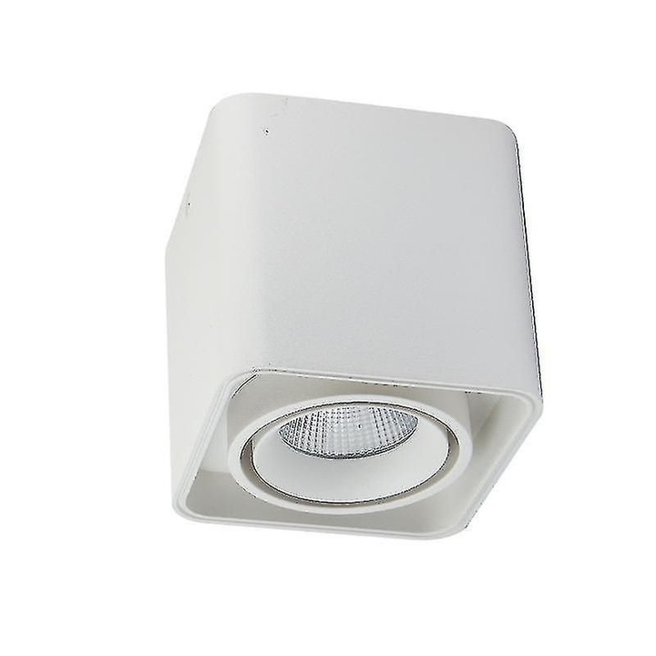Spot LED tavan reglabil, alb, 10x10x10cm, 5W