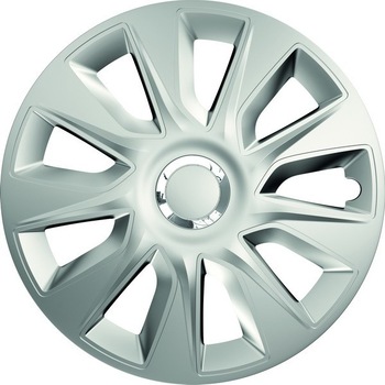 Set capace roti Mega Drive Stratos, cu inel cromat, 15 inch Set capace roti Mega Drive Stratos, cu inel cromat, 15 inch