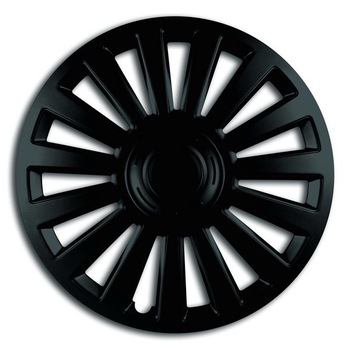 Set capace roti Mega Drive Luxury, negre, 16 inch Set capace roti Mega Drive Luxury, negre, 16 inch