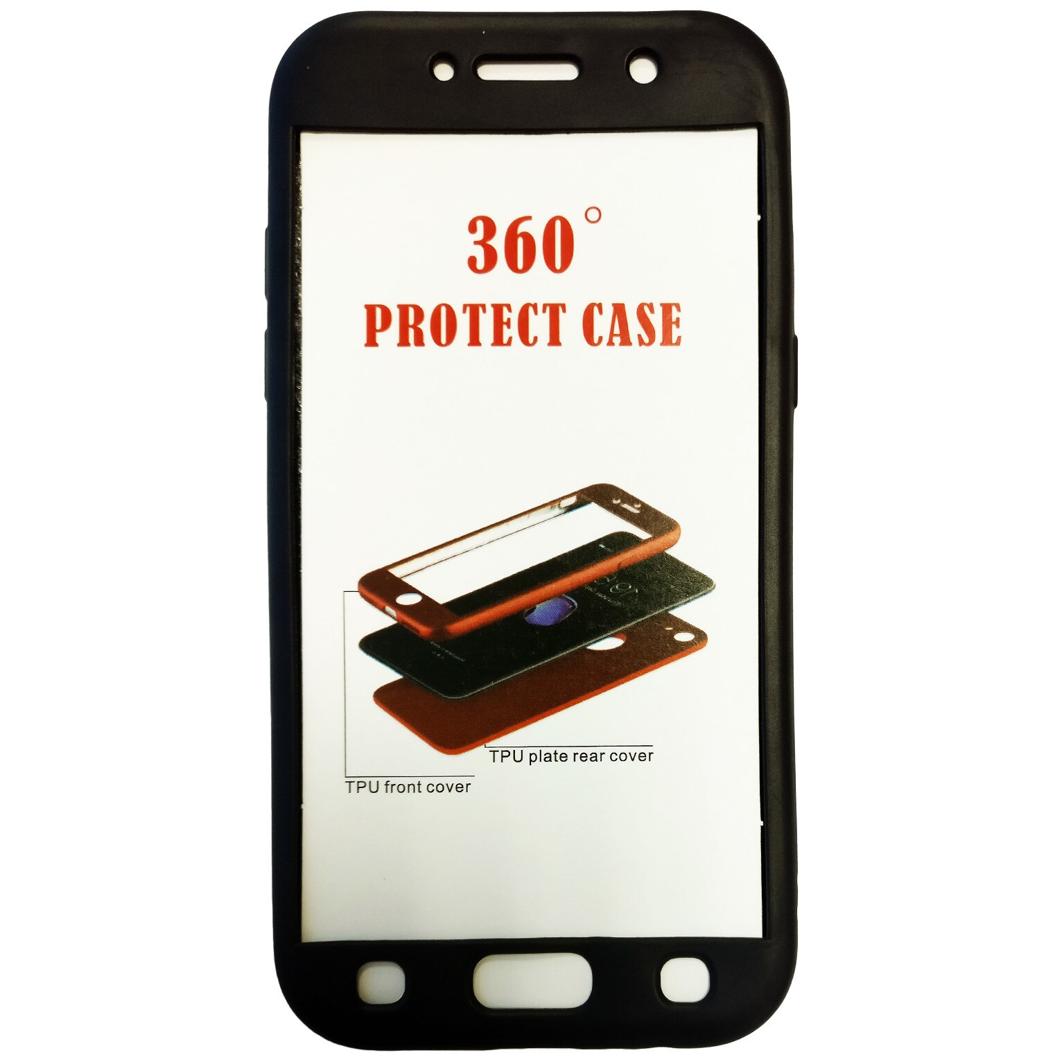 Husa Samsung Galaxy A5 2017 Flippy Full Silicone Negru