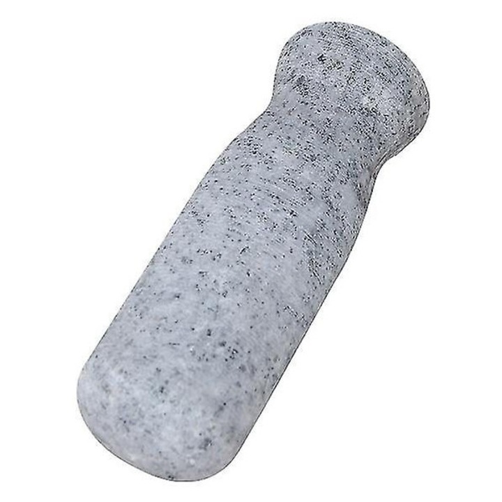 Pilon de piatra pentru usturoi, 9.5x3.5x3.5cm, gri