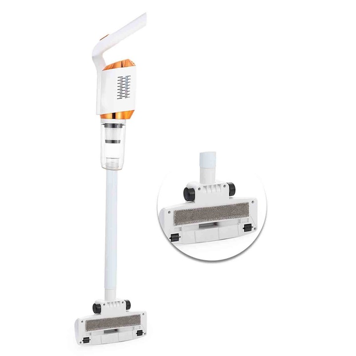 Aspirator fara fir multifunctional, putere mare, 7.4V, accesorii multiple, compact