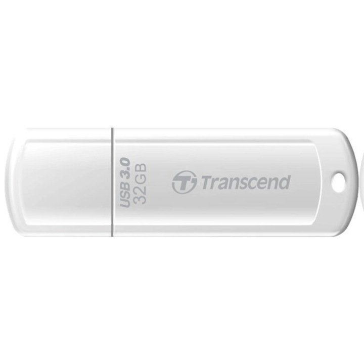 USB Flash памет TRANSCEND JetFlash®730, 32 GB, USB 3.0, Бяла