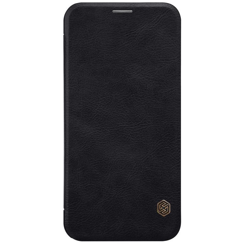 Husa protectie NILLKIN Qin Samsung Galaxy C8, Galaxy J7 Plus - Negru