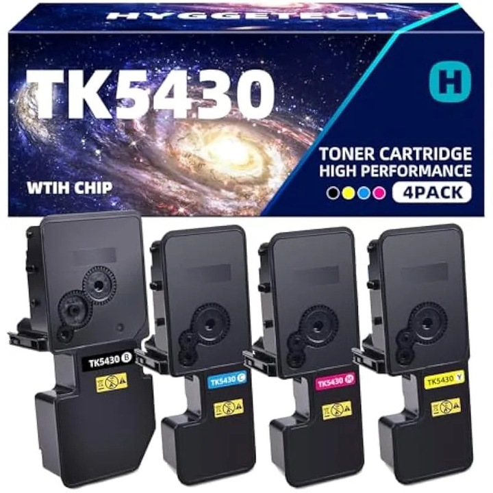 TK5430 (TK-5430K/TK-5430C/TK-5430M/TK-5430Y) kompatibilis tonerpatron készlet Ecosys MA2100/MA2100cfx/MA2100cwfx/PA2100ccwx/PA2100cx készülékekhez, fekete/cián/magenta/sárga, 4 darabos készlet, K0538-C260803-0205-AMZ kód
