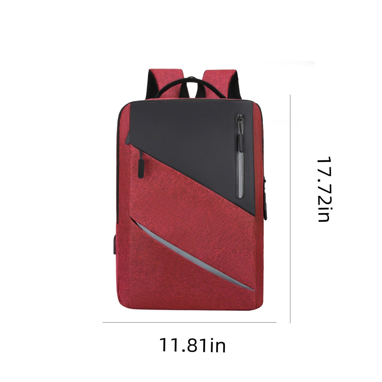 Rucsac laptop business slim rezistent la apa negru 45x30x13cm USB