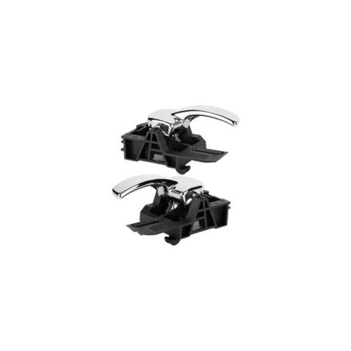 Nissan Qashqai 2007-2013 króm belső ajtókilincs szett, 2 db, ABS, bal-jobb