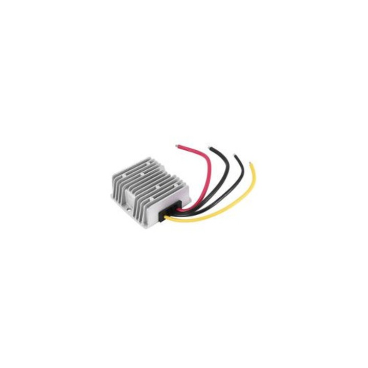 DC конвертор 12v към 24v 15a 360w, инвертор за кола, черен