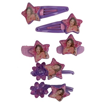 Set 6 accesorii par Disney Violetta , mov Set 6 accesorii par Disney Violetta , mov