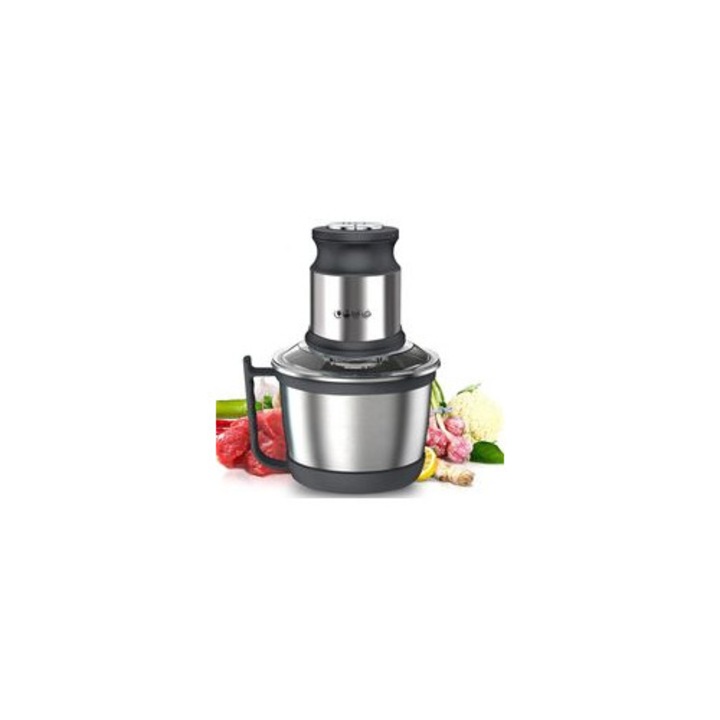 Мултифункционален кухненски робот 800W, 3L, инокс, 2 скорости