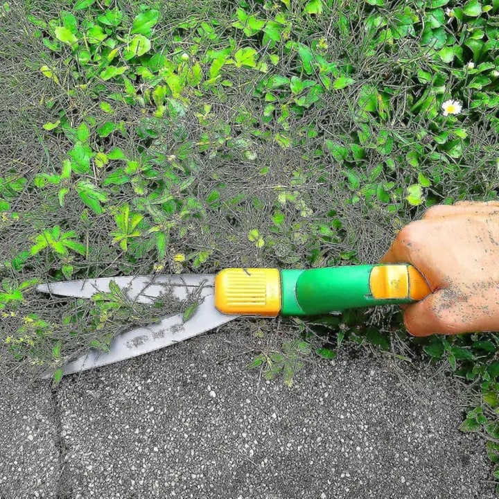 Fűnyíró olló, 360 fokos, teflon, fekete, állítható