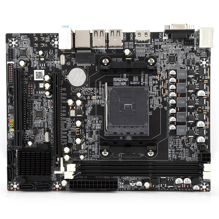 Placa de baza A88, DDR3 1333/1600MHz, HDMI, 24x24cm