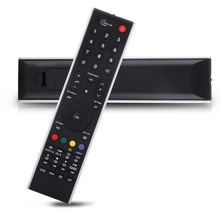 Univerzális távirányító TV-hez, fekete, 22x5.2x2.3cm