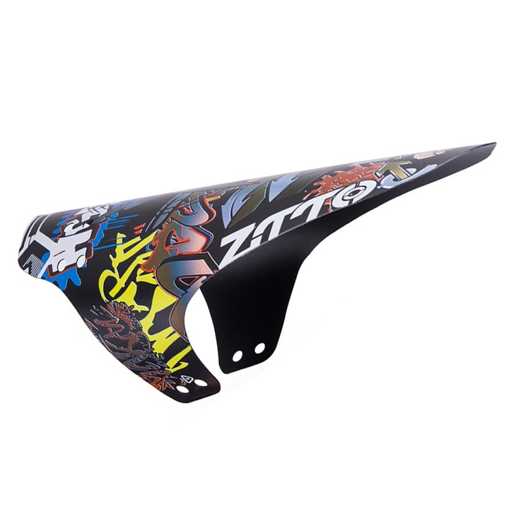 Aparatori bicicleta fata-spate, 265x275mm, negru, set