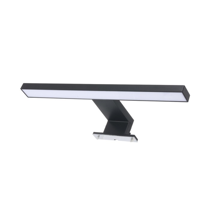 Lampa LED pentru oglinda baie, negru, 30x10x4cm