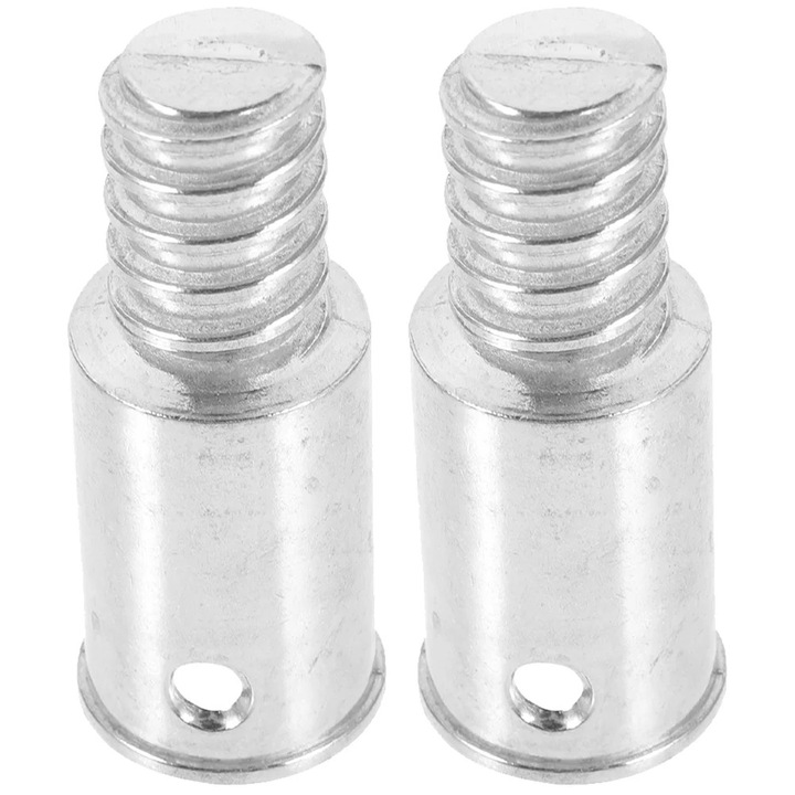 Set 2 piese maner matura otel inoxidabil filet 6.5x2.5x2.5cm argintiu
