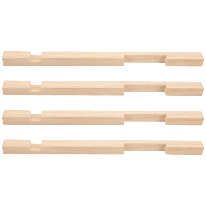 Protector intrare stup lemn 37.5x1.9x1.9cm set 4 piese