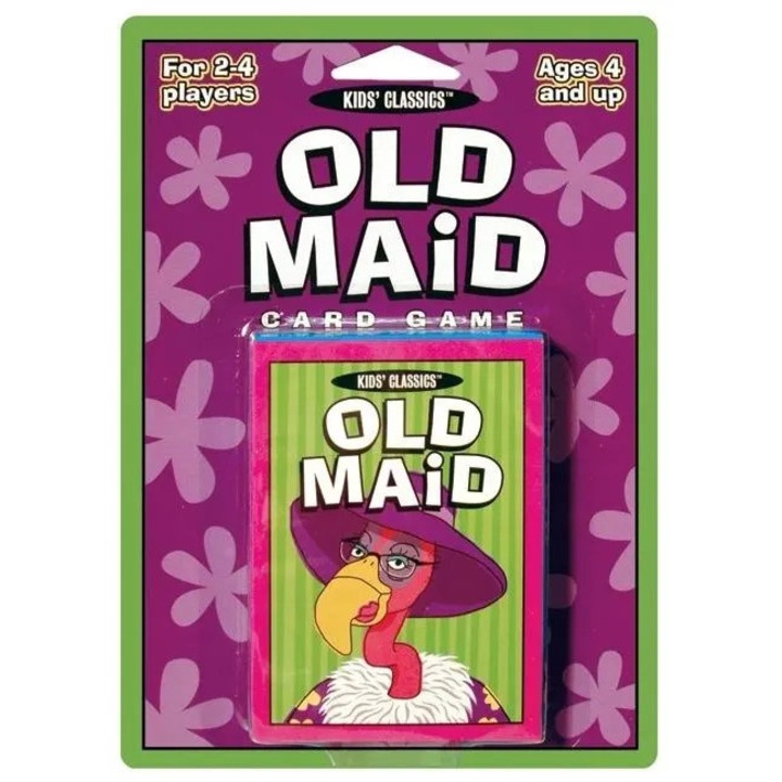 Old Maid kártyajáték, 42 darabos készlet, többszínű, 4 játékos, 4+ év