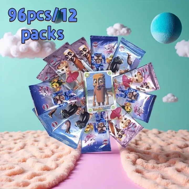 Társasjáték, 96 darab, karton, többszínű, 18+ év