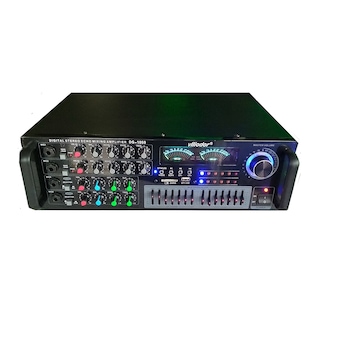 Amplificator profesional, Vlliodor, 125W x 2 , 4 - 16 ohmi, Bluetooth, USB Amplificator profesional, Vlliodor, 125W x 2 , 4 - 16 ohmi, Bluetooth, USB