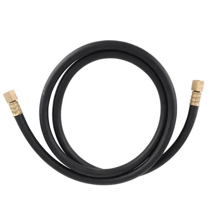 Маркуч за газ каучуков 1.5м G1/4 черен устойчив 20 bar