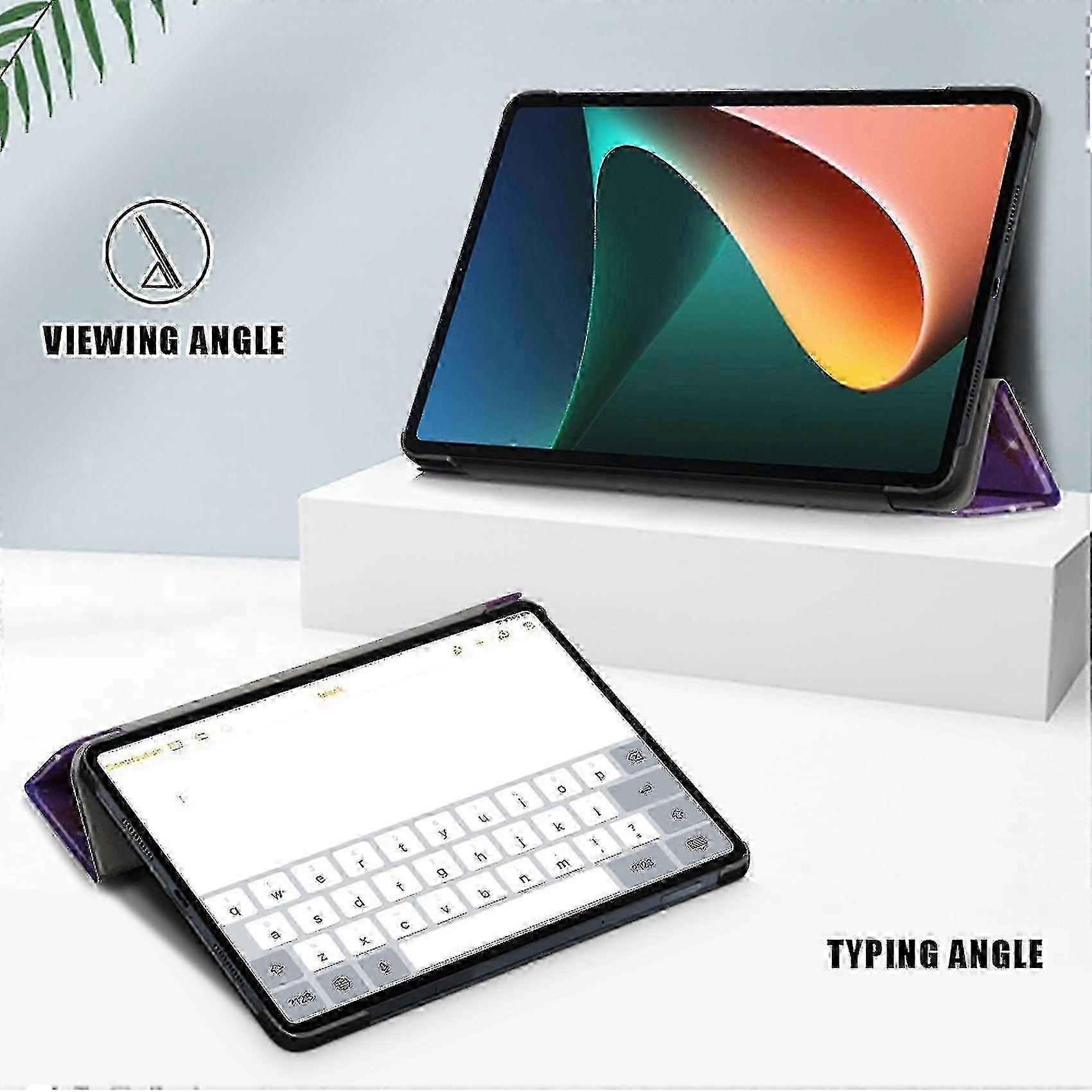Husa tableta multicolor PU 260x170x14mm pentru Mi Pad 5 si Mi Pad 5 Pro